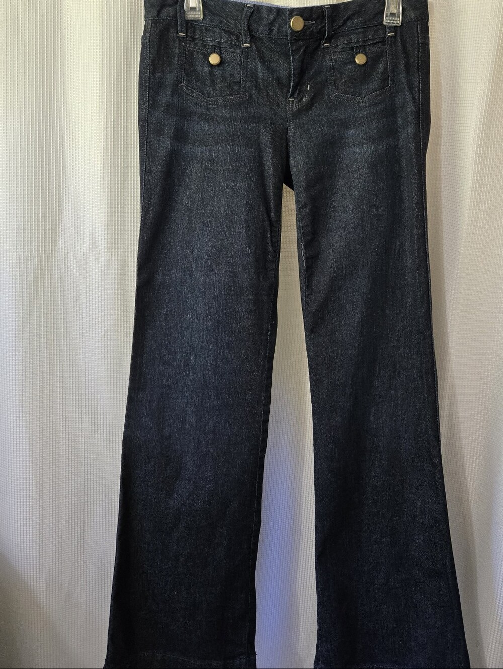 Classic Women's Dark Wash Flared Jeans -